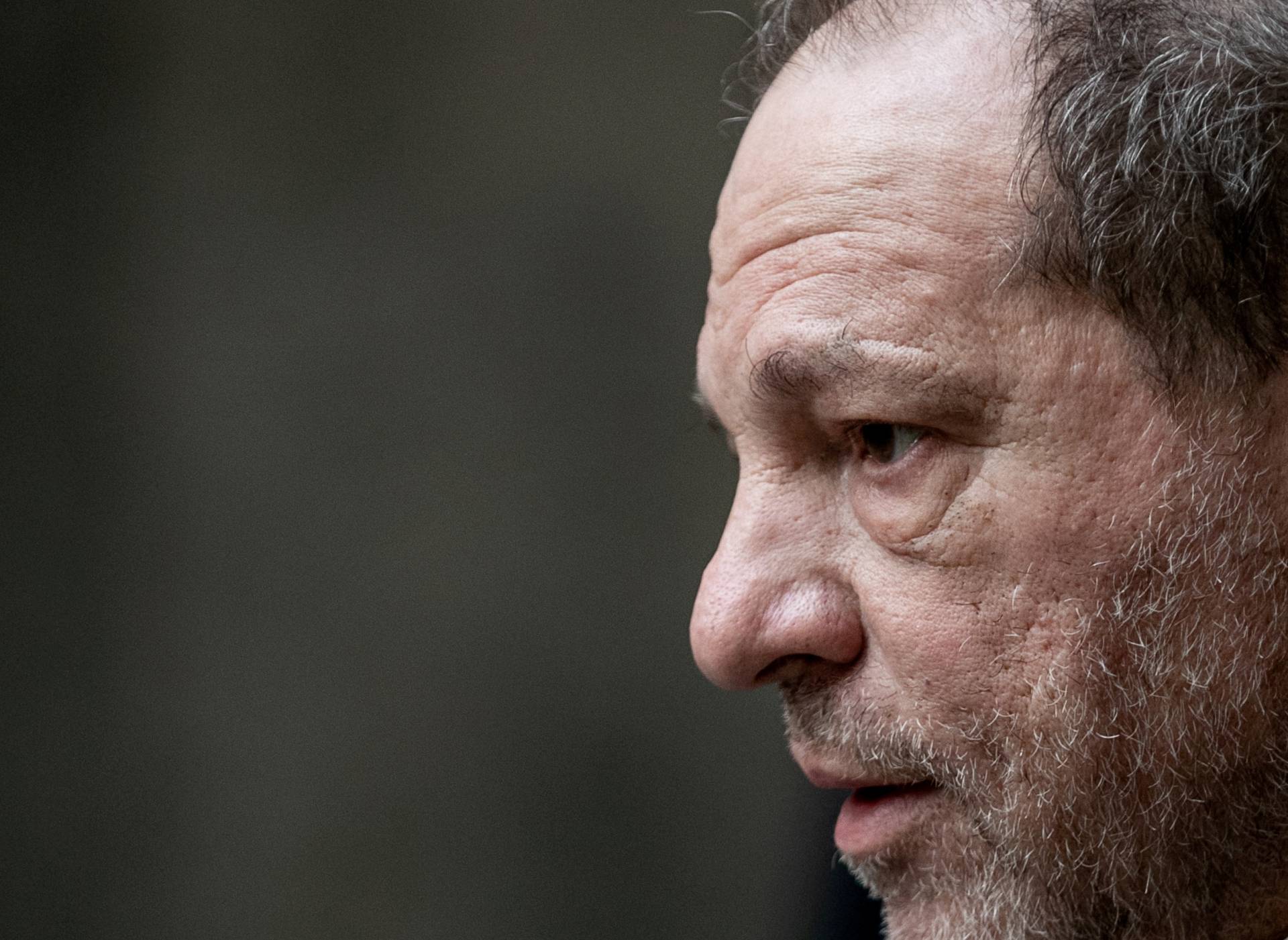 Film producer Harvey Weinstein leaves New York Criminal Court for his sexual assault trial in the Manhattan borough of New York City