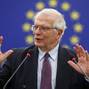 EU foreign policy chief Josep Borell speaks on the situation at the Ukrainian border, at the European Parliament in Strasbourg