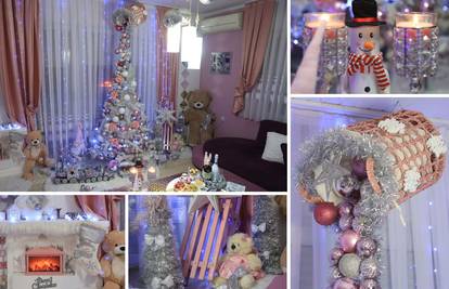 Blagdanska idila u Zagrebu: ’Uz pomoć obitelji naš dom sam pretvorila u malu božićnu bajku’