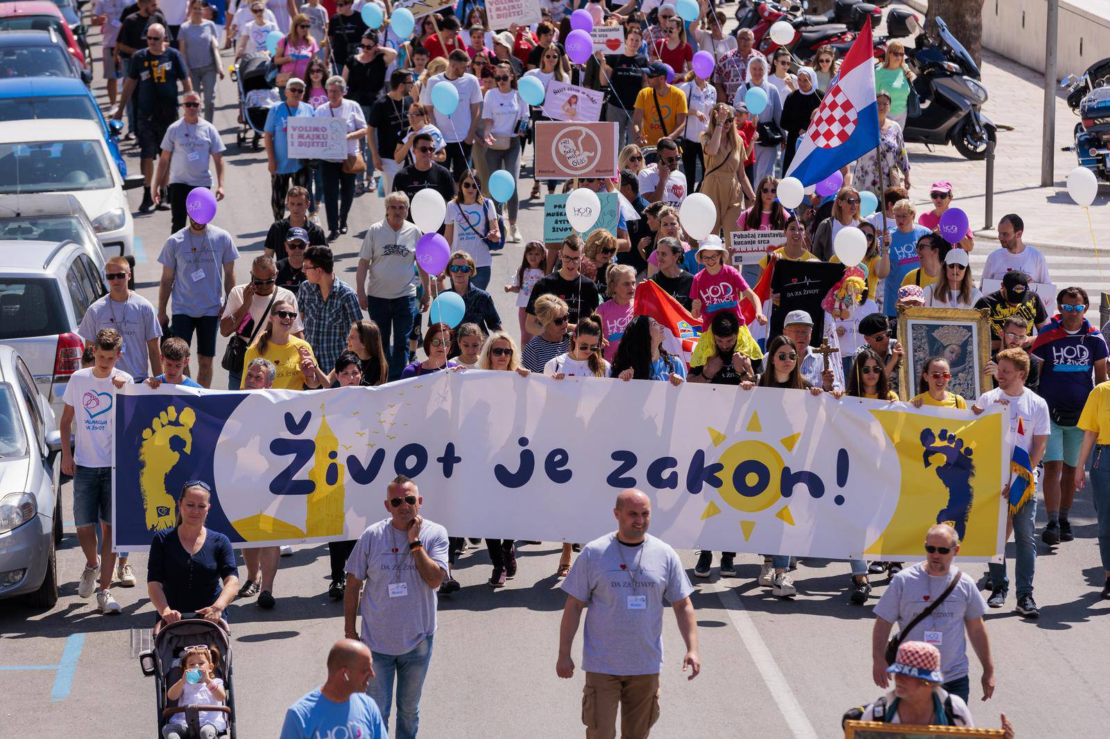 U Splitu održan 4. Hod za život