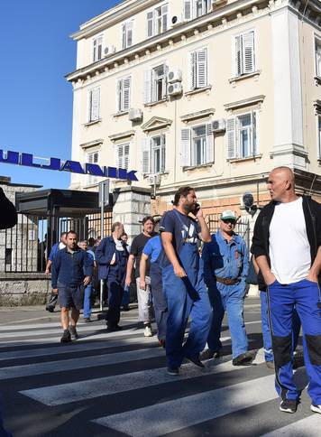 Pula: Radnici Uljanika ponovno i na ulicama, pozivaju graÄane na prosvjed