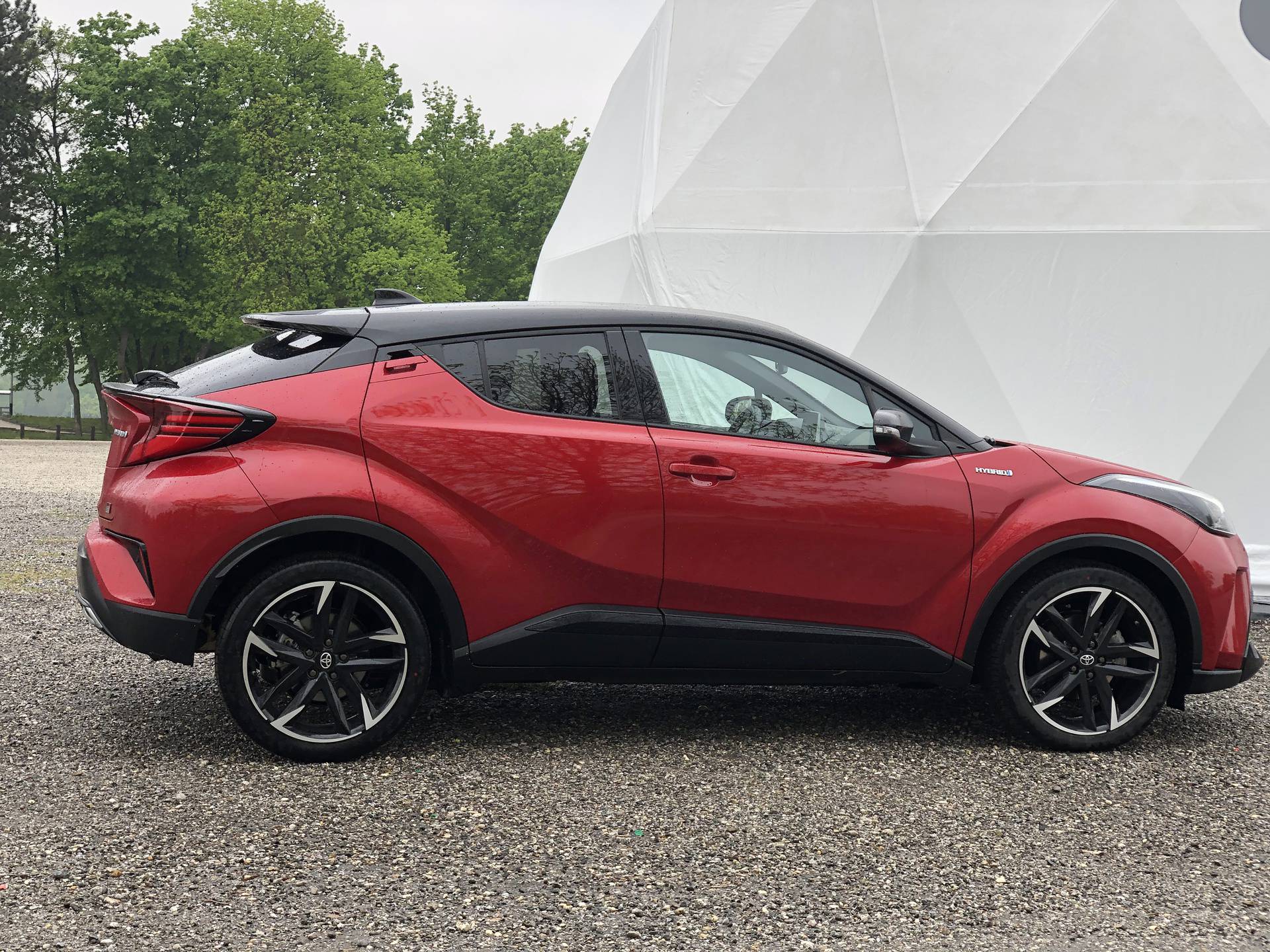 Toyota C-HR s trunkom agresive iz auta svjetskog rally prvaka