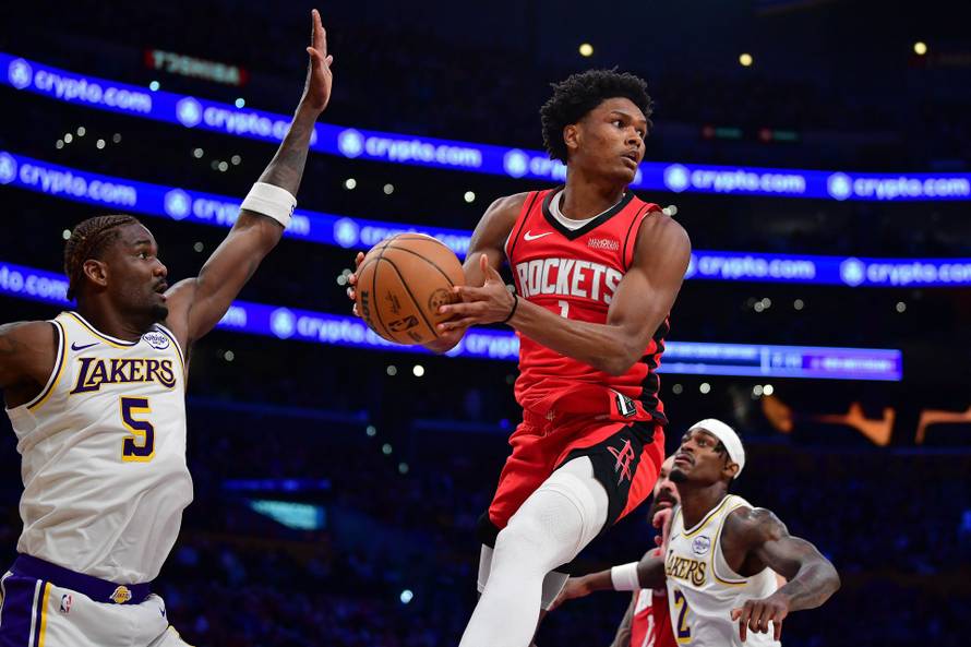 NBA: Houston Rockets at Los Angeles Lakers