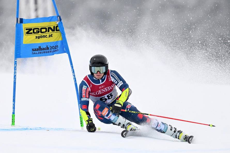 Saalbach: Svjetsko skijasko prvenstvo 2025 - veleslalom muški, William Petanjko