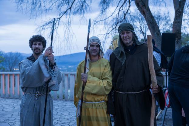 Imotski: Uprizorenje 24. Žive slike Muke Isusove