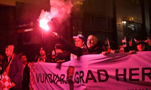 'I baš je dobrooo...' Pogledajte kako su Hrvati slavili usred Rige