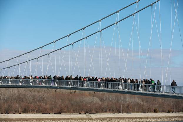 Osijek: Studenti dali podršku kolegama iz Srbije 