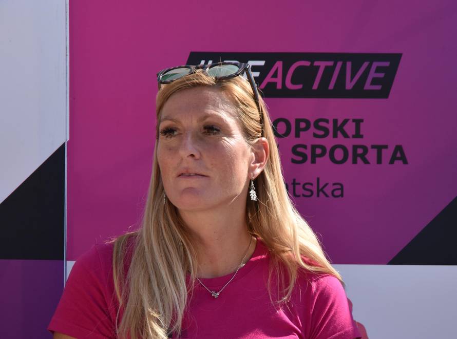 Pula: Janica KosteliÄ u Areni najavila Europski tjedan sporta u Hrvatskoj