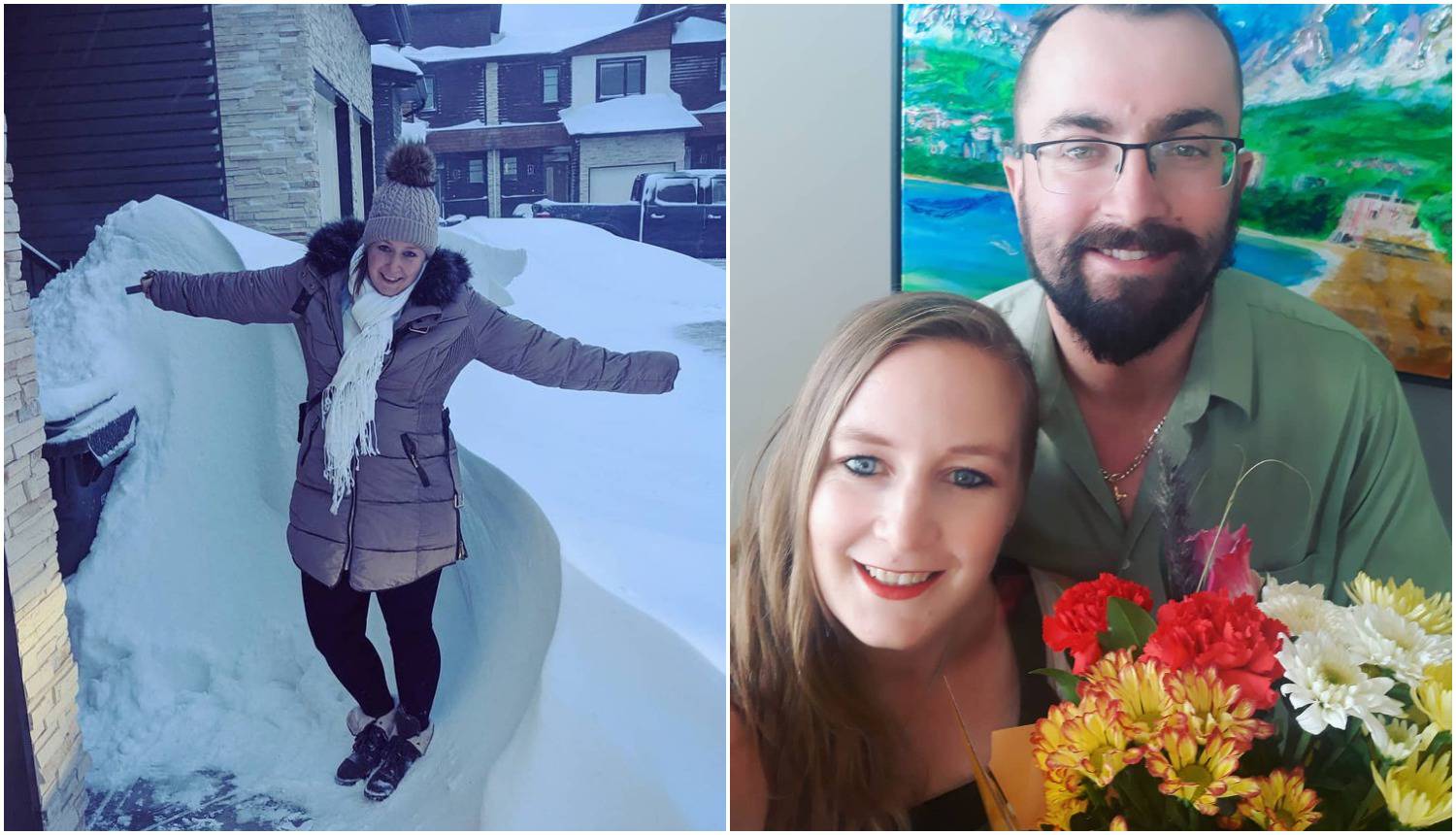 Antonija i Srećko kuju svadbene planove, a zameo ih snijeg: 'Osjećam se kao Kanađanka...'