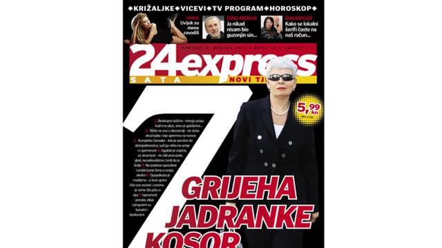 24sata Express otkriva 7 grijeha Jadranke Kosor!