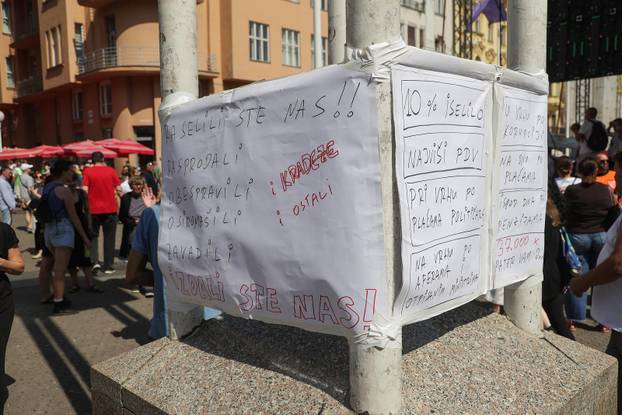 Tisuće prosvjednika preplavile središte Zagreba zbog otpada u Lici