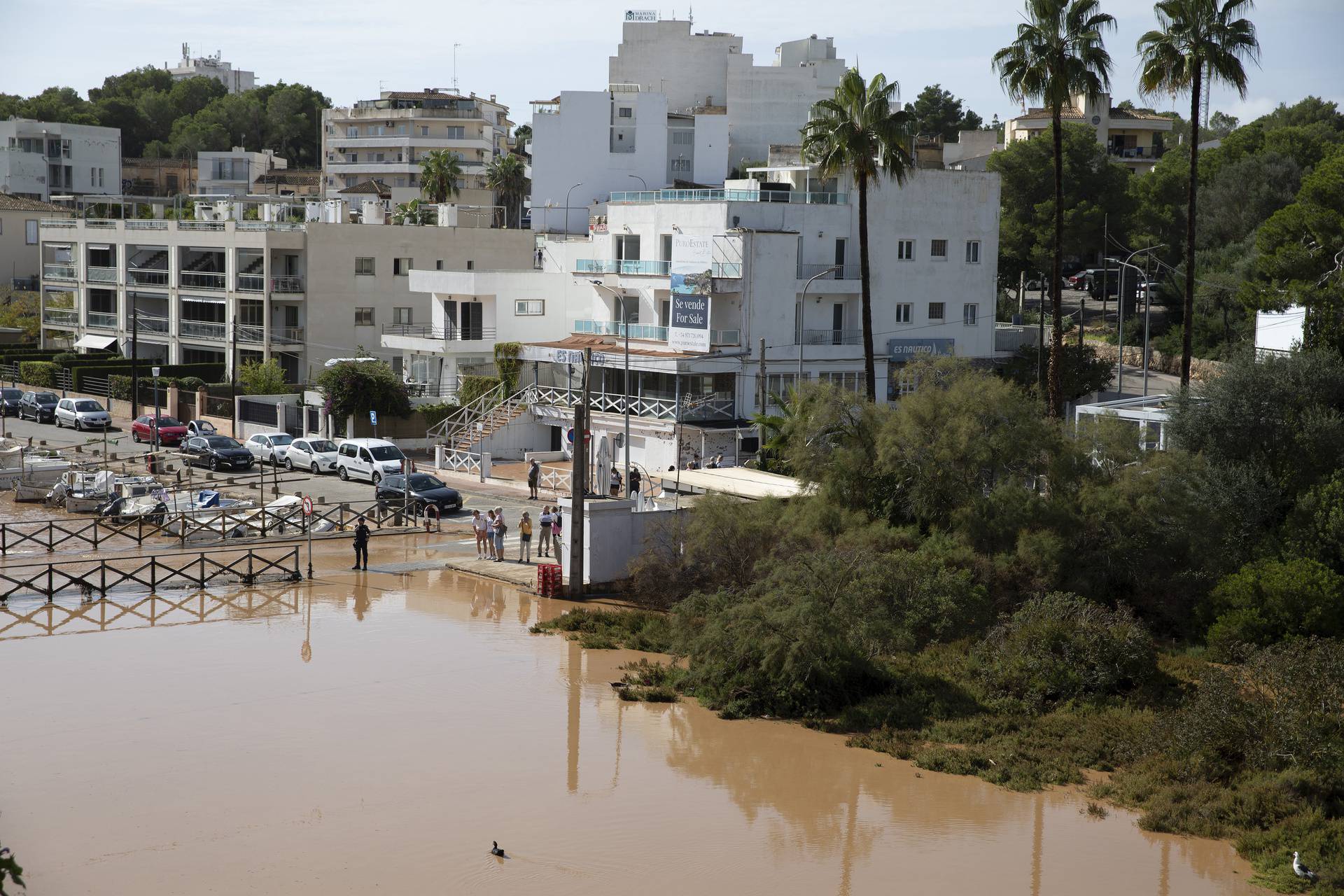 Flooding on Mallorca