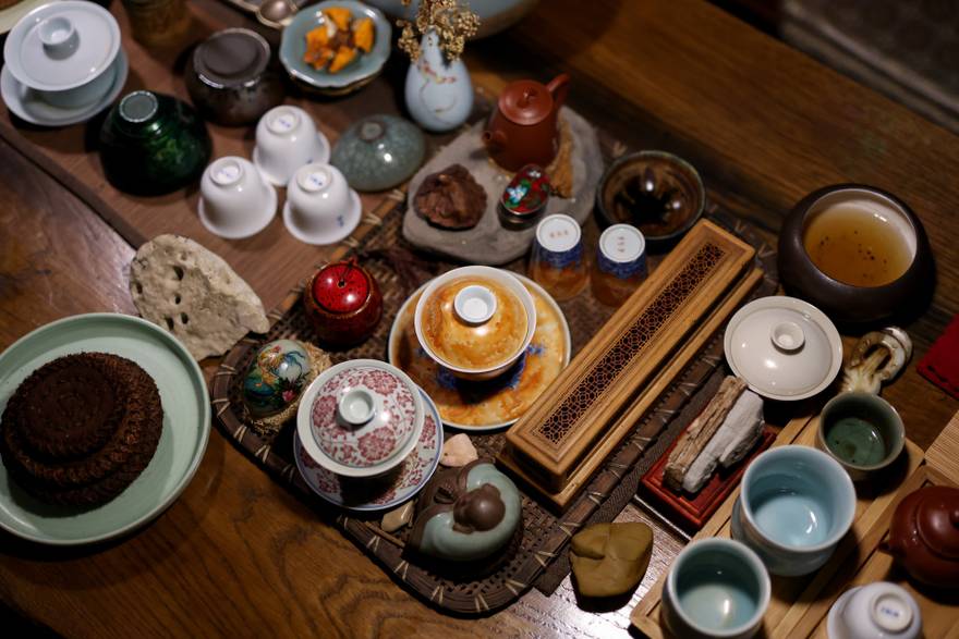 Kineski restoran i čajana Jing Yuan Teahouse u Gajnicama