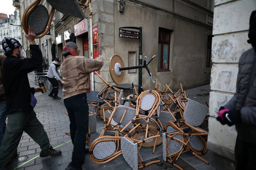 Nationwide protests in France against the cost of living