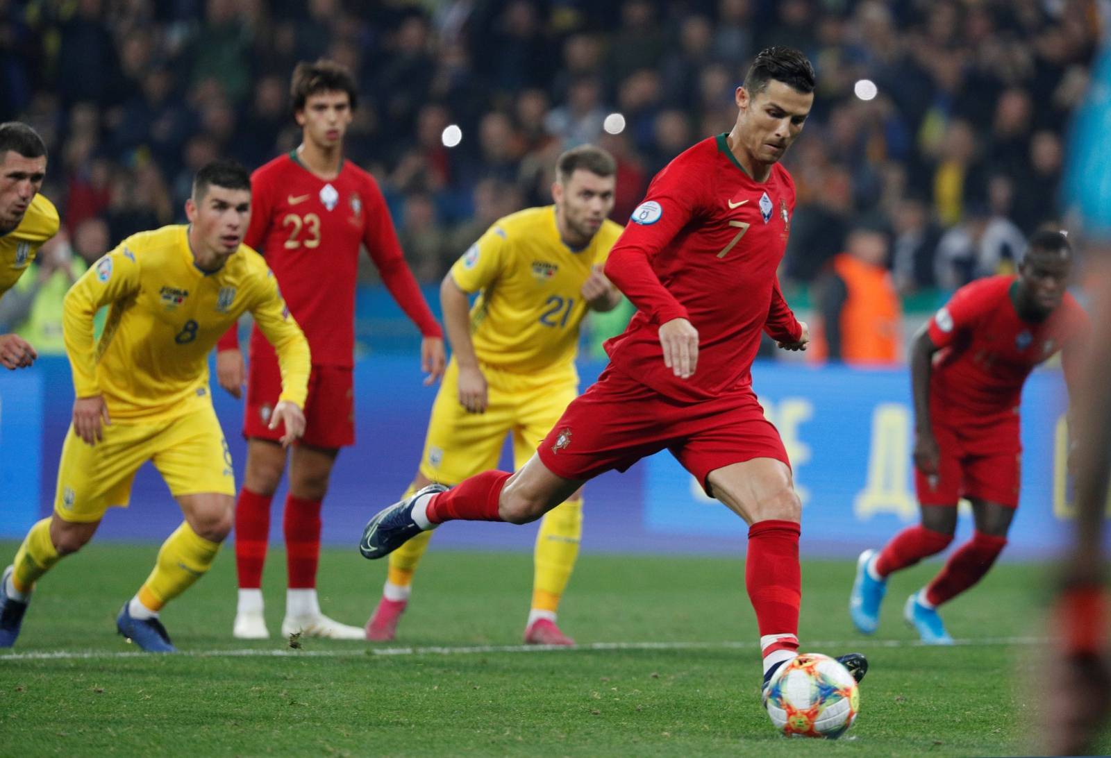 Euro 2020 Qualifier - Group B - Ukraine v Portugal