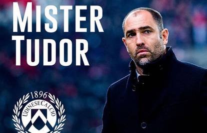 Udinese je službeno potvrdio: Igor Tudor je naš novi trener