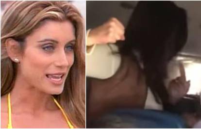 Playboyeva zečica nasrnula na putnika u avionu: Sukobili su se zbog maski i policija ju je uhitila