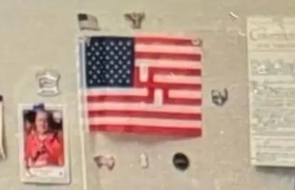 Skandal u SAD-u. Republikancu u uredu visi američka zastava sa svastikom: 'To je sabotaža'