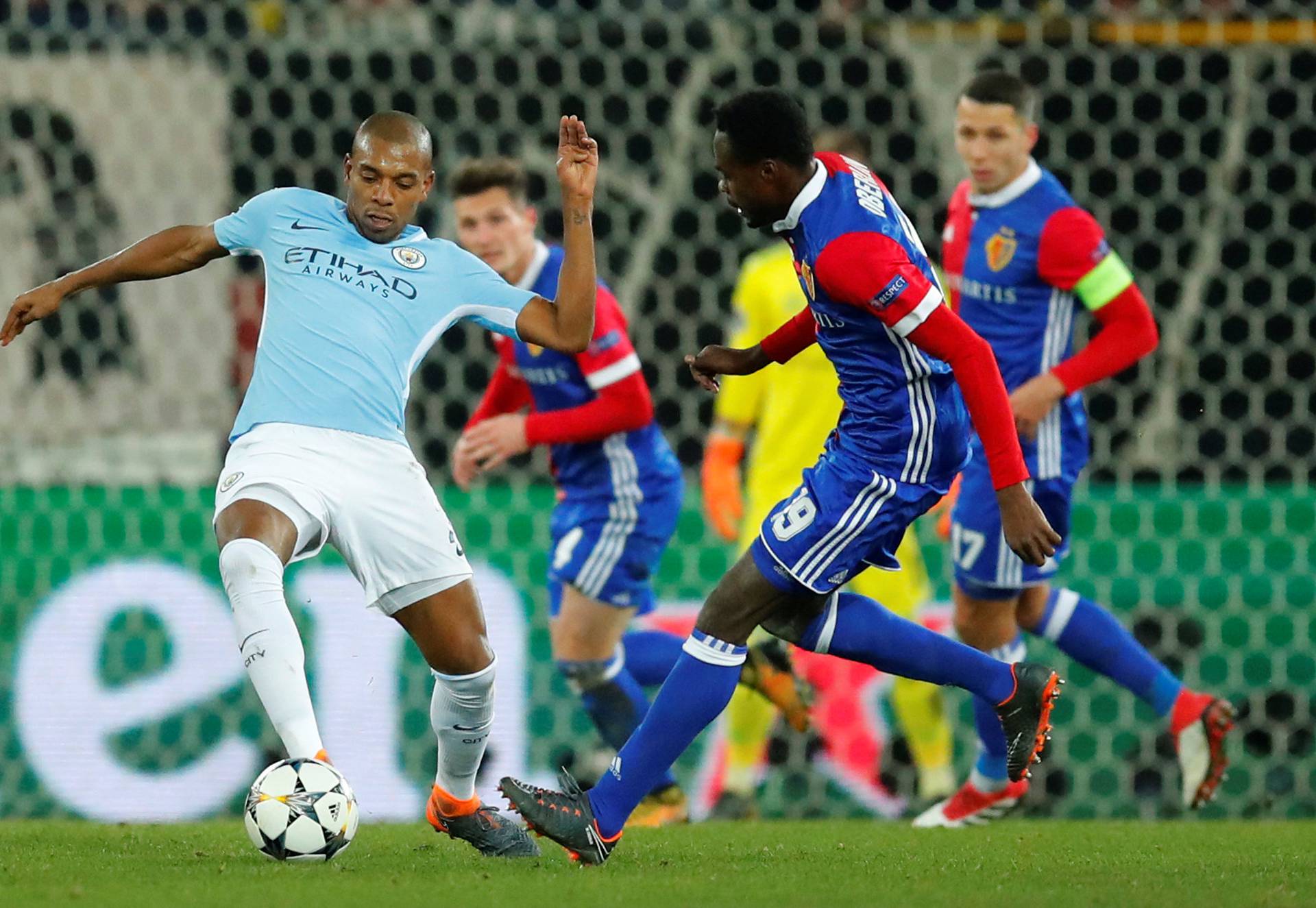 Champions League - Basel vs Manchester City