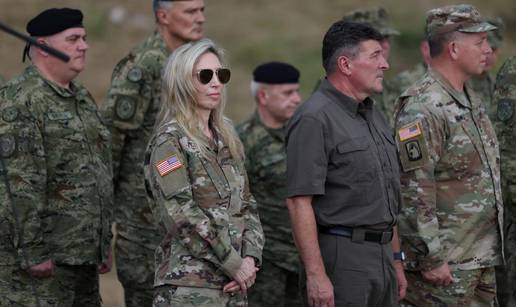 FOTO Ameri&ccaron;ka veleposlanica na obljetnici suradnje Oru&zcaron;anih snaga i Nacionalne garde