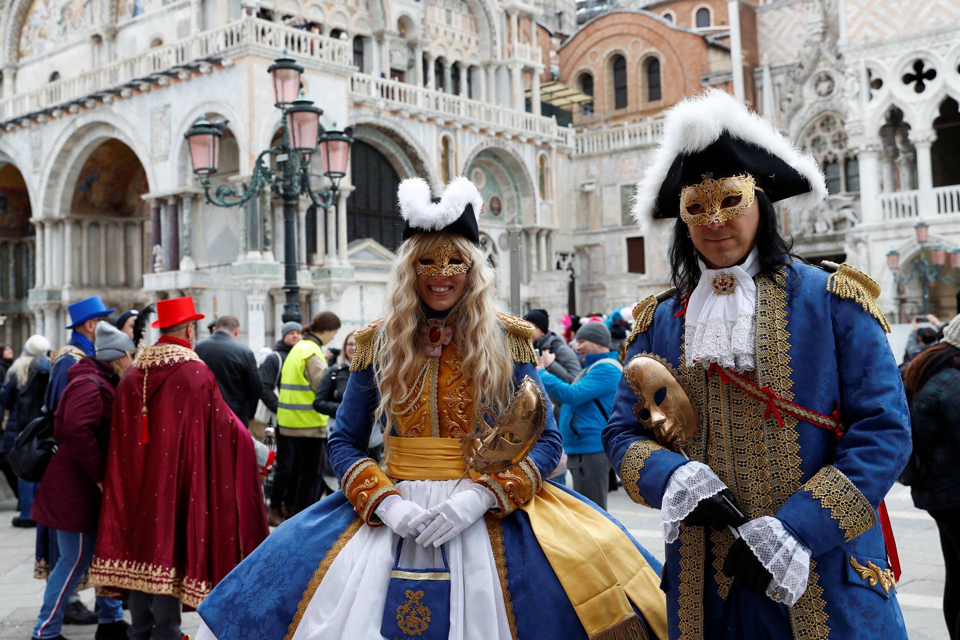 Annual Venice carnival, in Venice