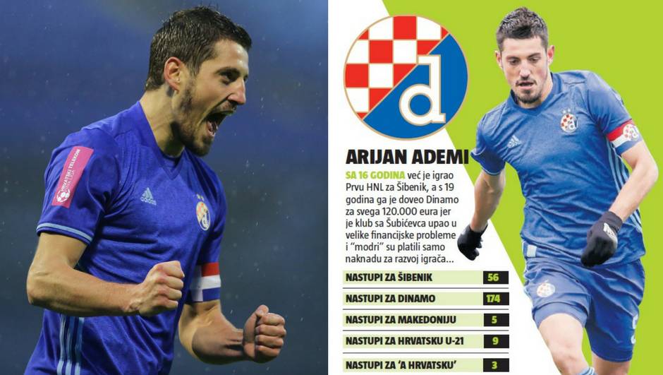 Ademi je Dinamov 'faktor  X': Kapetan je zvijer od igrača...