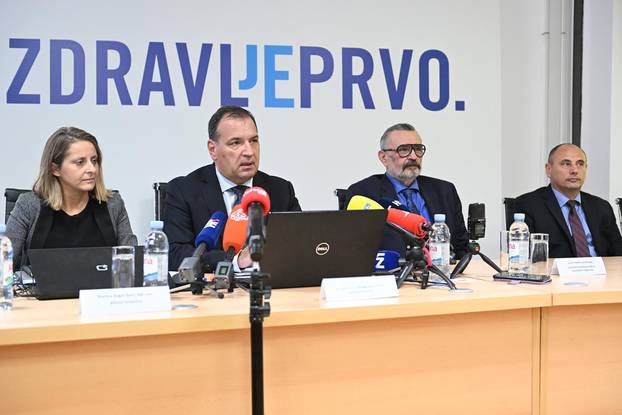 Zagreb: Vili Beroš sa svojim suradnicima predstavio je novu reformu zdravstva