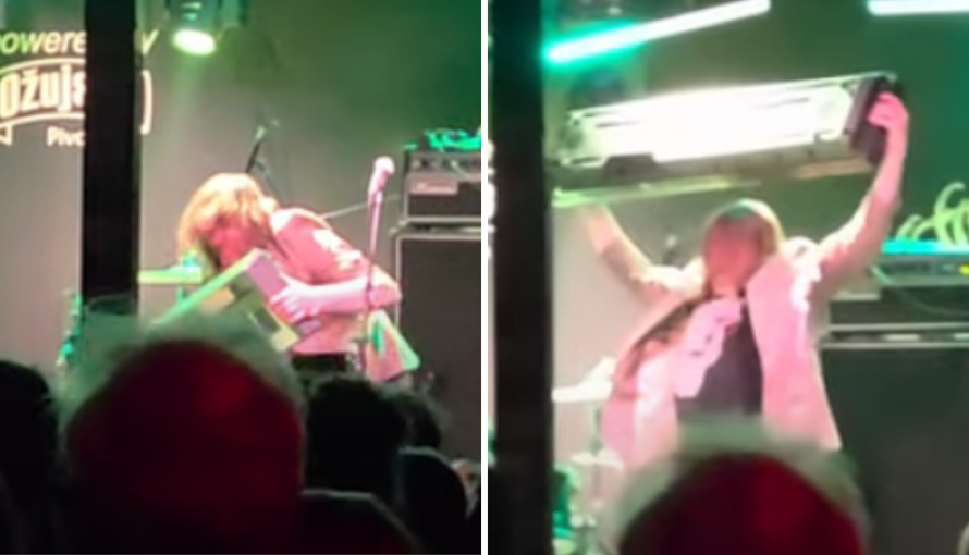VIDEO Kaos u Vintageu: Morali prekinuti koncert, glazbenik doživio slom i razbio klavijature