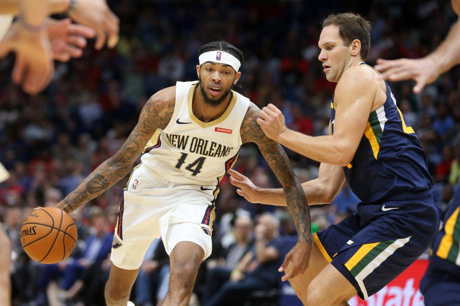 NBA: Preseason-Utah Jazz at New Orleans Pelicans