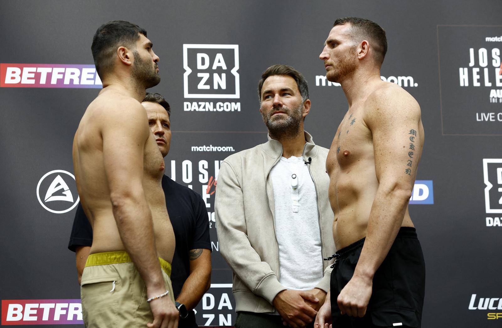 Anthony Joshua v Robert Helenius Weigh-In