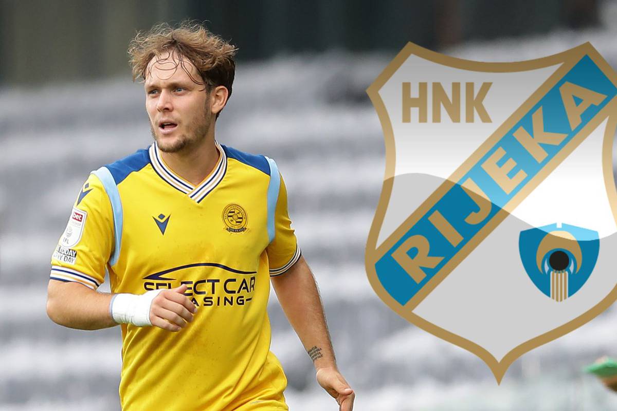 Alen Halilovic of HNK Rijeka in action during the 1st leg of