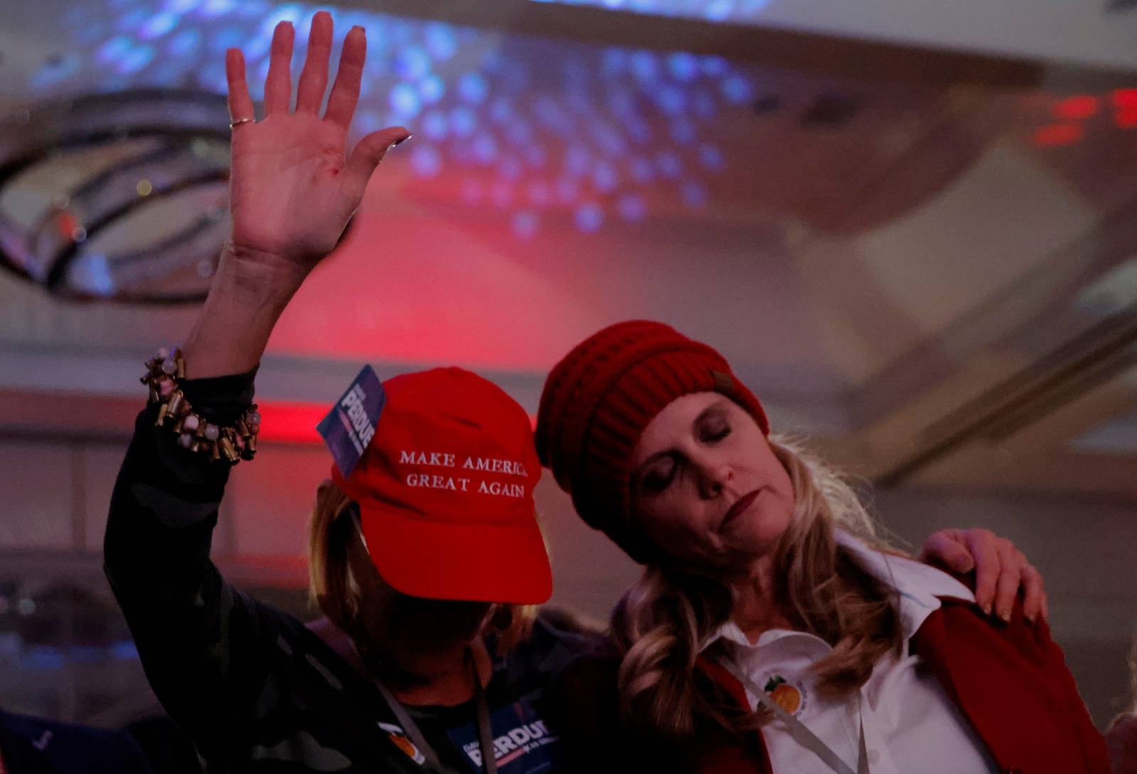 Republicans gather for the GA GOP election night event in Atlanta