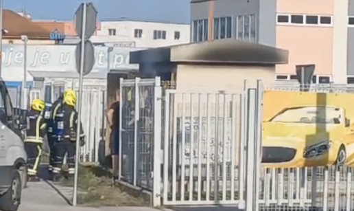 VIDEO Požar u Buzinu, gorjela je trafostanica: 'Čule se eksplozije'