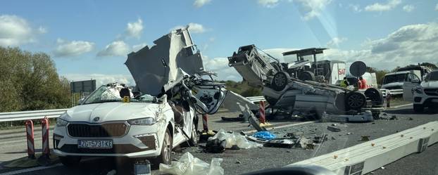 UZNEMIRUJUĆE Ovo je ostalo od automobila nakon strave na A3!