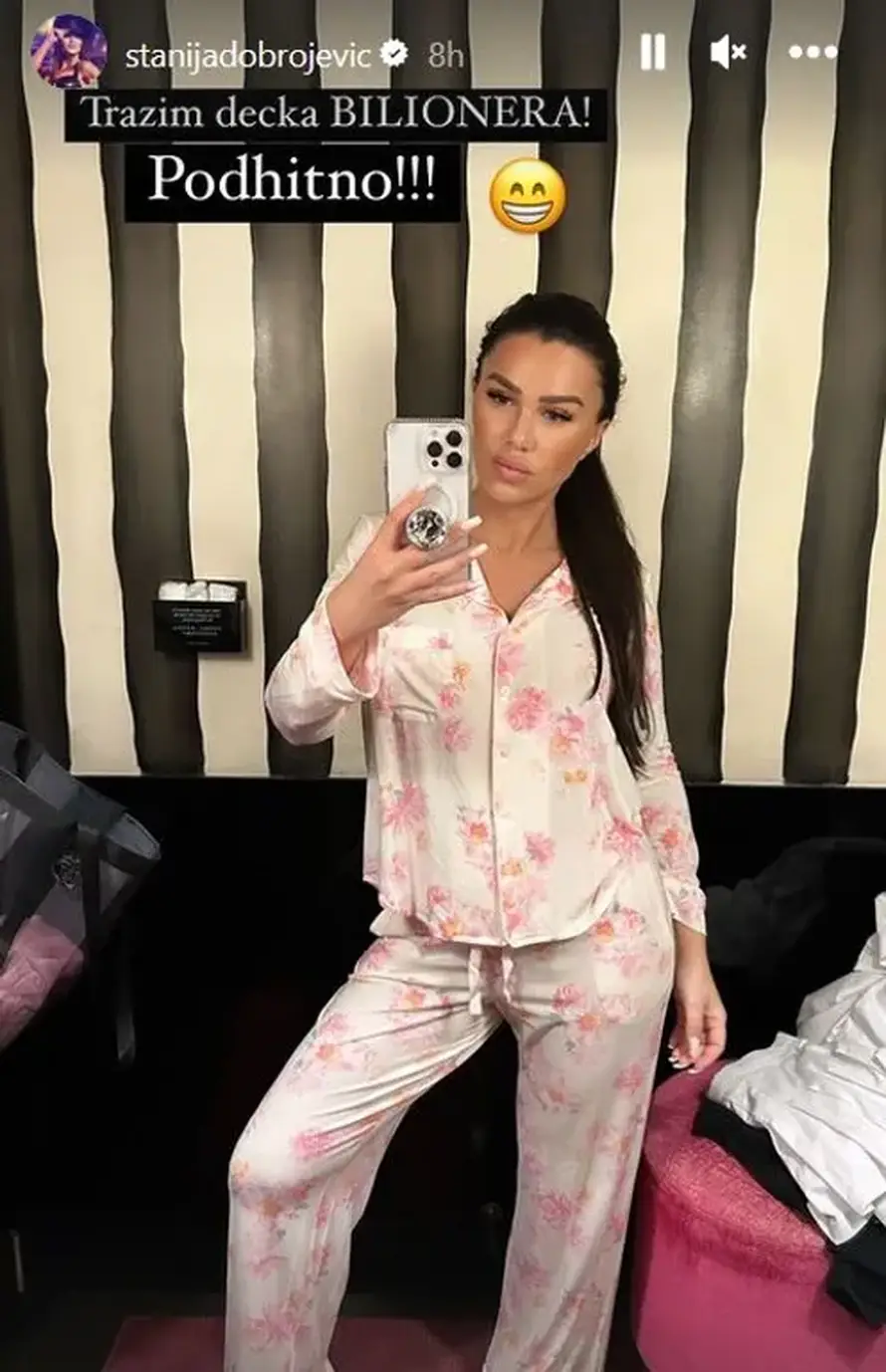 Starleta Stanija Dobrojević traži novog dečka, ali postoji samo jedan mali uvjet: 'Pod hitno...'