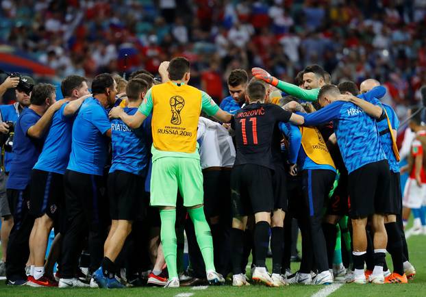 World Cup - Quarter Final - Russia vs Croatia