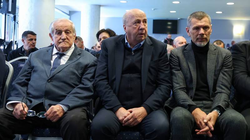 FOTO Dinamo tuguje: Boban, Kovačević i klupske legende se oprostili od ikone Rudija Belina