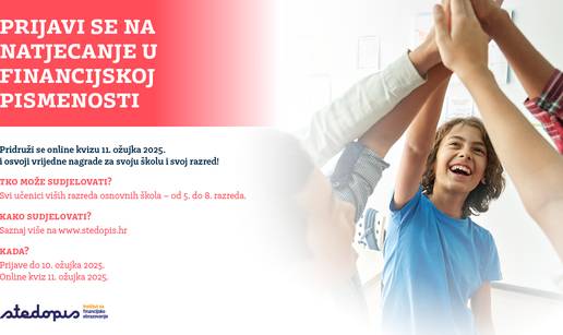 Štedopis i Addiko banka natjecanje u financijskoj pismenosti za osnovnoškolce
