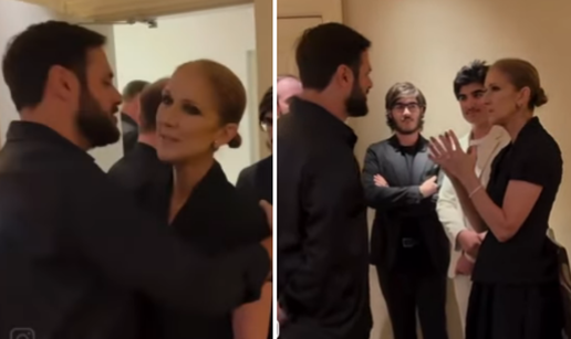 VIDEO Celine Dion upoznala je Hausera s obitelji! Evo o čemu su razgovarali nakon koncerta