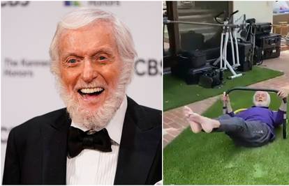 Slavni glumac (95) pokazao da i starci mogu vježbati: 'Slušajte, morate se truditi i raditi na sebi'