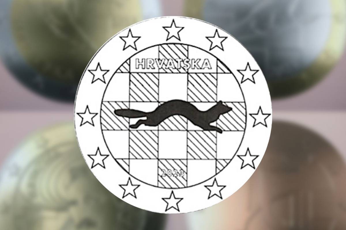 Ovo je dizajn za kunu na euru koji je osvojio drugo mjesto