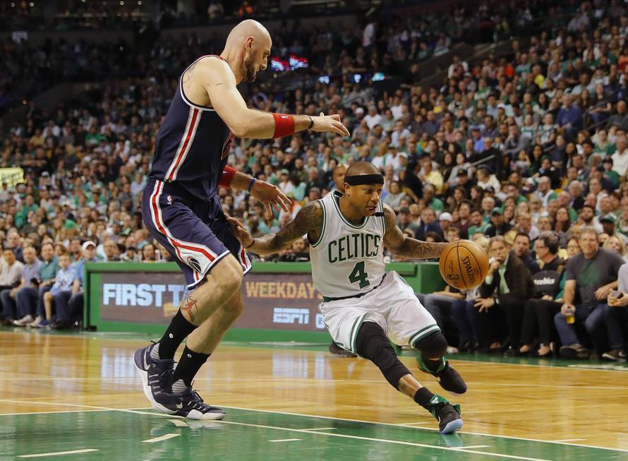 NBA: Playoffs-Washington Wizards at Boston Celtics