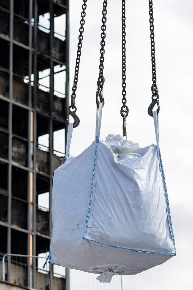 Uklanjanje azbesta s nebodera Vjesnik