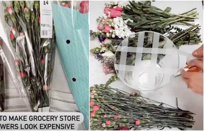 Jeftino cvijeće iz supermarketa pretvorite u luksuzne bukete