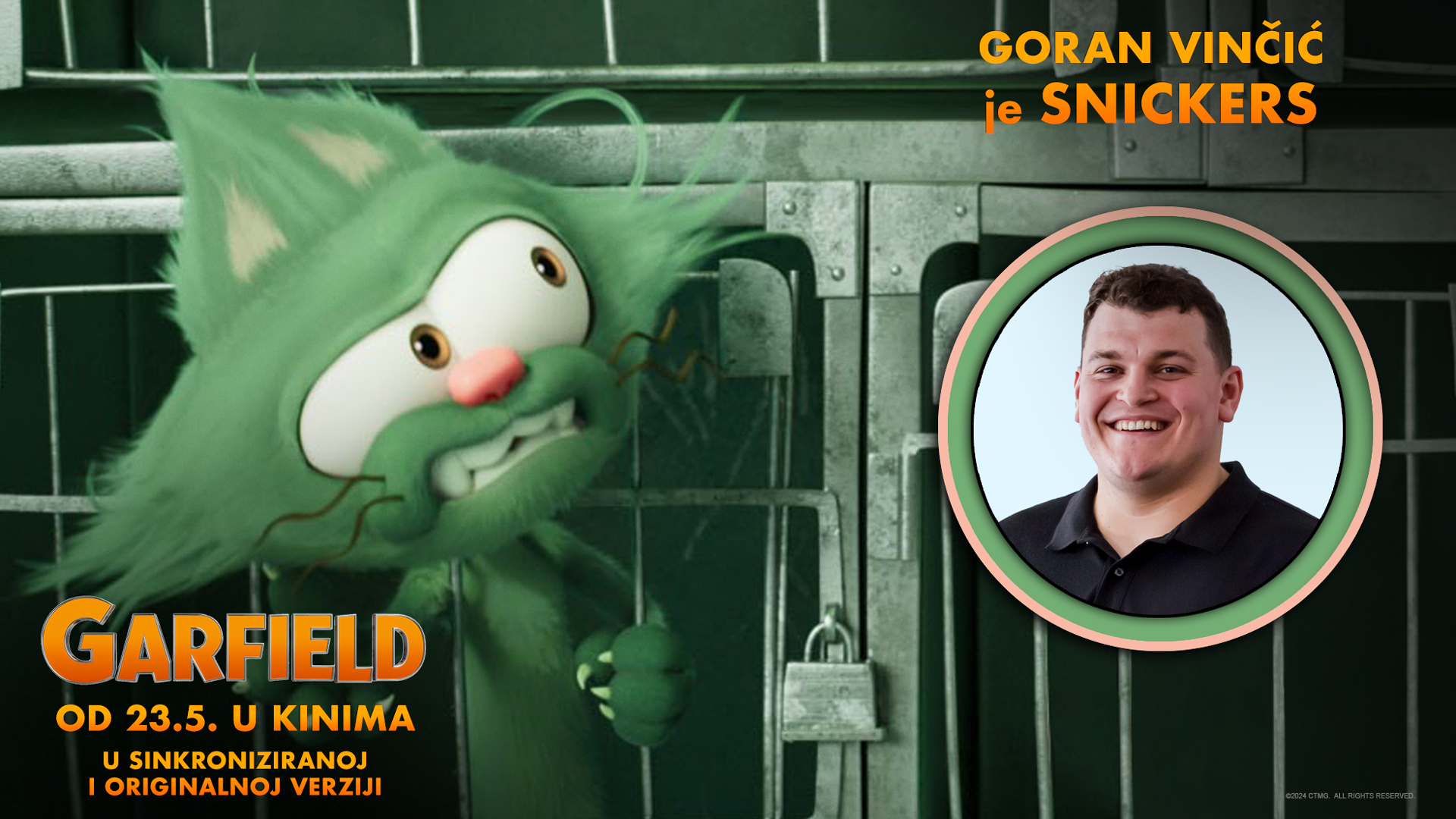 U kina stiže Garfield - Savršeni obiteljski film!