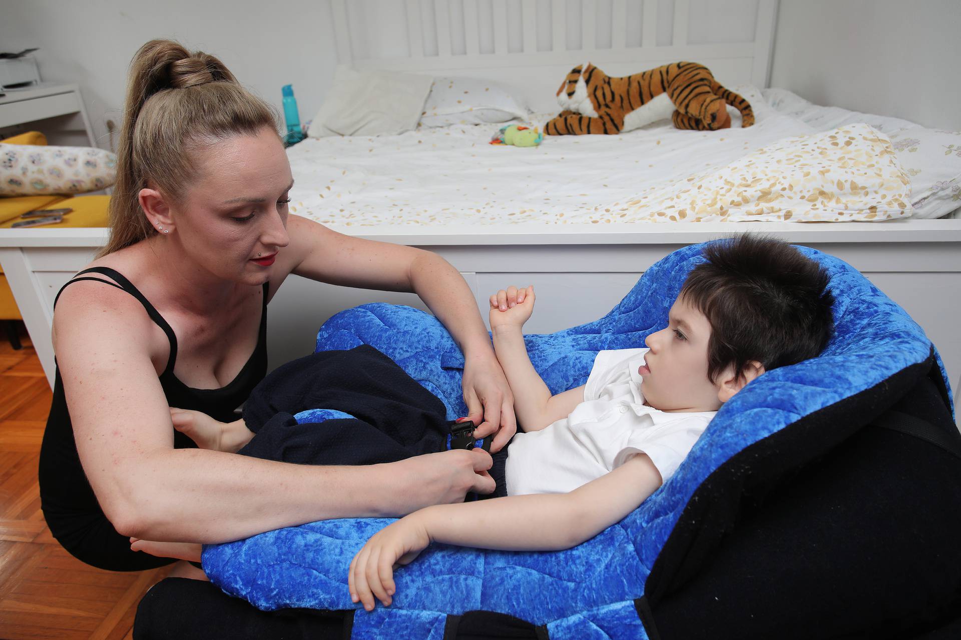 Zagreb: Noa (3) dva puta preživio meningitis
