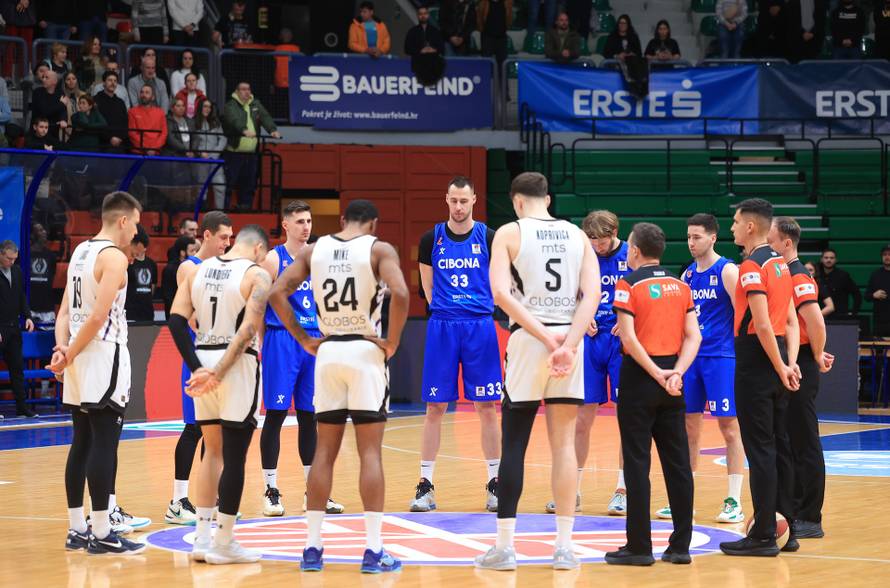 Zagreb: Susret Cibone i Partizana u 18. kolu ABA lige
