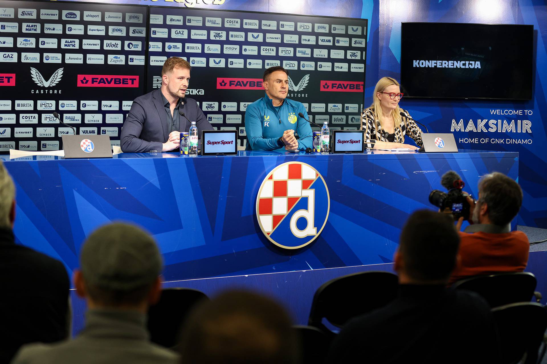 Zagreb: Novi trener Dinama Fabio Cannavaro predstavljen na konferenciji za medije