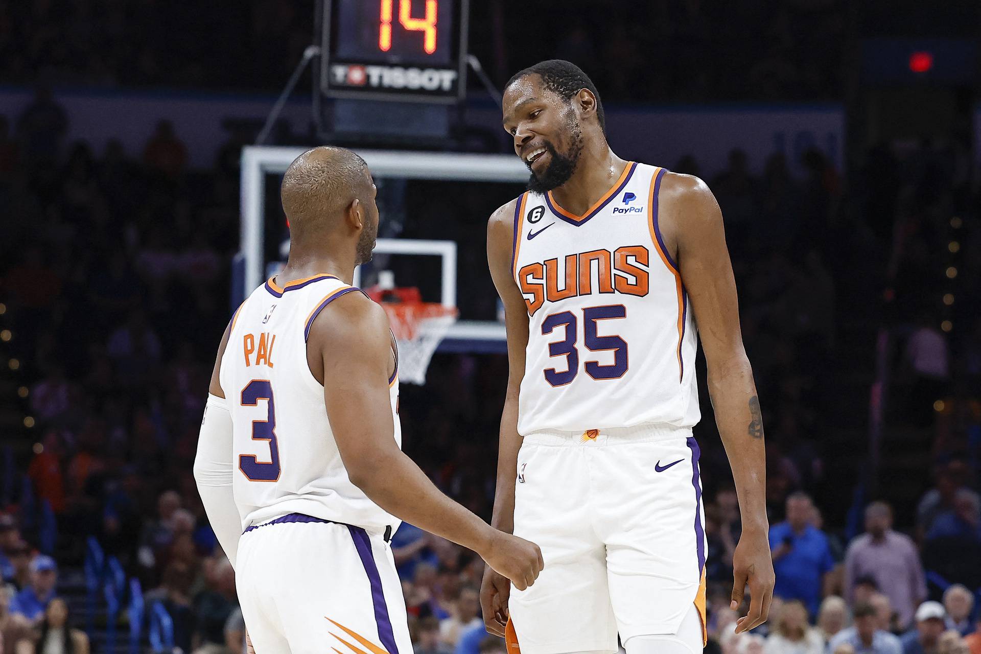 NBA: Phoenix Suns at Oklahoma City Thunder