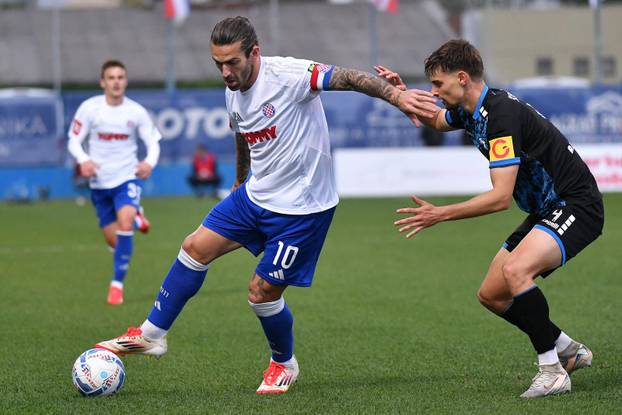 Varaždin: NK Varaždin i HNK Hajduk u utakmici 30. kola Prve HNL